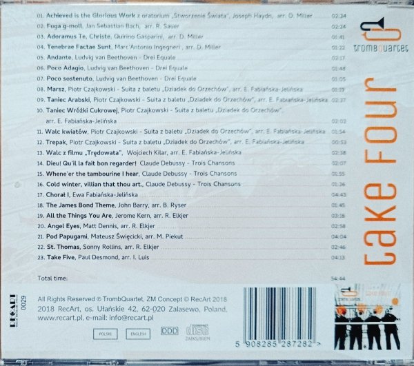 TrombQuartet Take Four CD