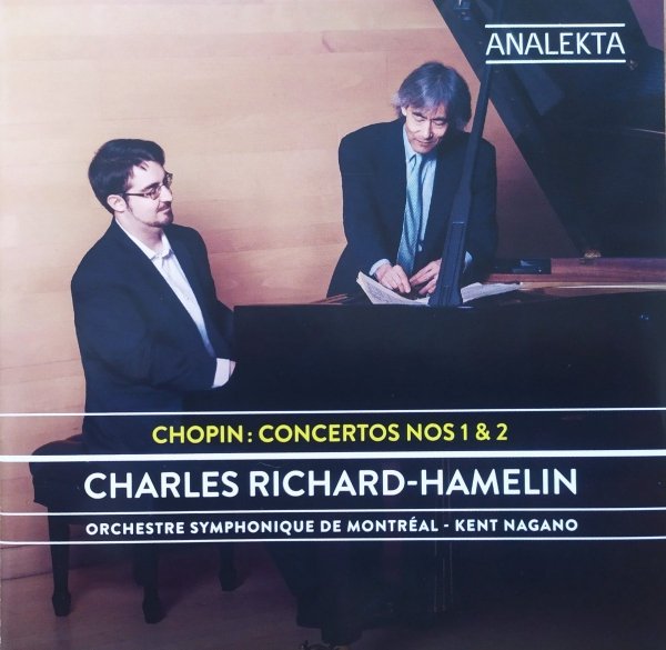 Charles Richard-Hamelin Chopin: Concertos Nos 1 $ 2 CD [autograf pianisty]