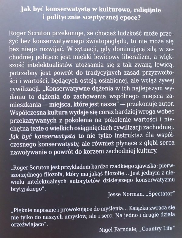 Roger Scruton • Jak być konserwatystą