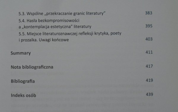Andrzej Karcz • Refleksja nad literaturą w polskim piśmiennictwie emigracyjnym. Tymon Terlecki, Czesław Miłosz, Gustaw Herling-Grudziński