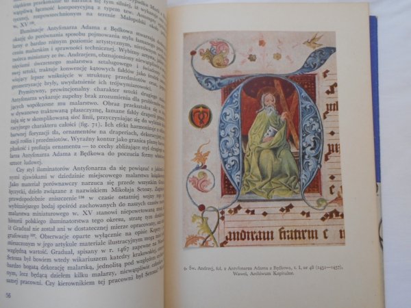 Barbara Miodońska • Iluminacje krakowskich rękopisów na Wawelu. Pierwsza połowa wieku XV