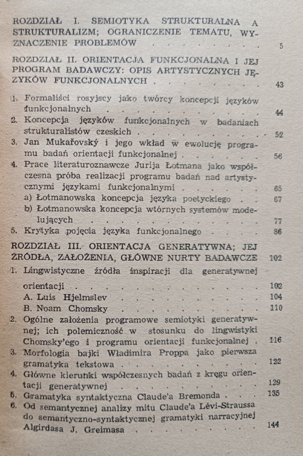 Katarzyna Rosner Semiotyka strukturalna w badaniach nad literaturą