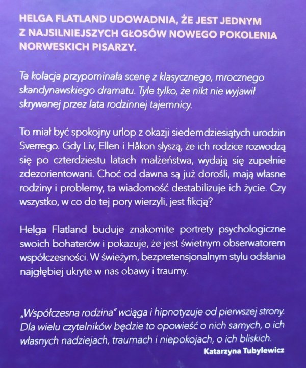Helga Flatland Współczesna rodzina