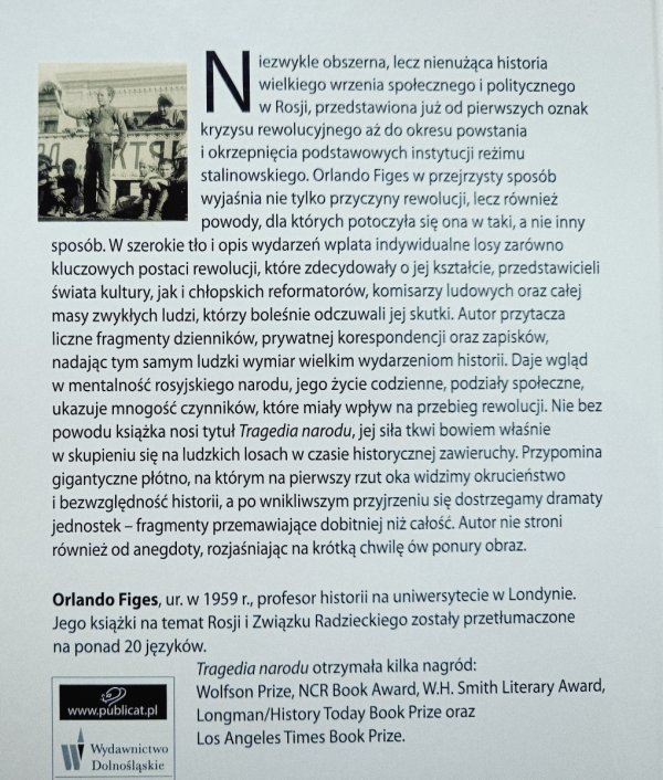 Orlando Figes Tragedia narodu. Rewolucja rosyjska 1891-1924