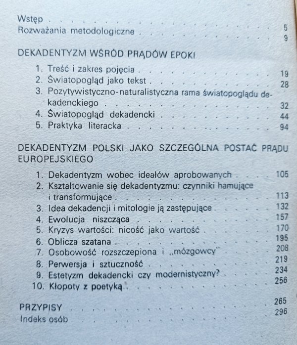 Teresa Walas Ku otchłani. Dekadentyzm w literaturze polskiej