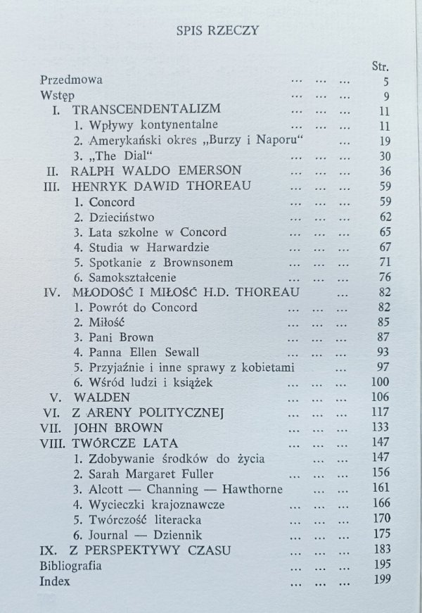 Thoreau i jego otoczenie. U źródeł amerykanizmu
