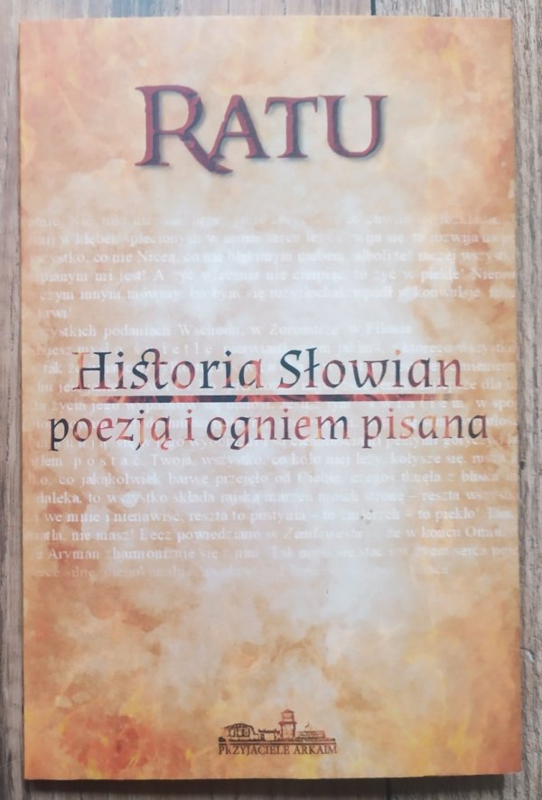 Ratu Historia Słowian poezją i ogniem pisana