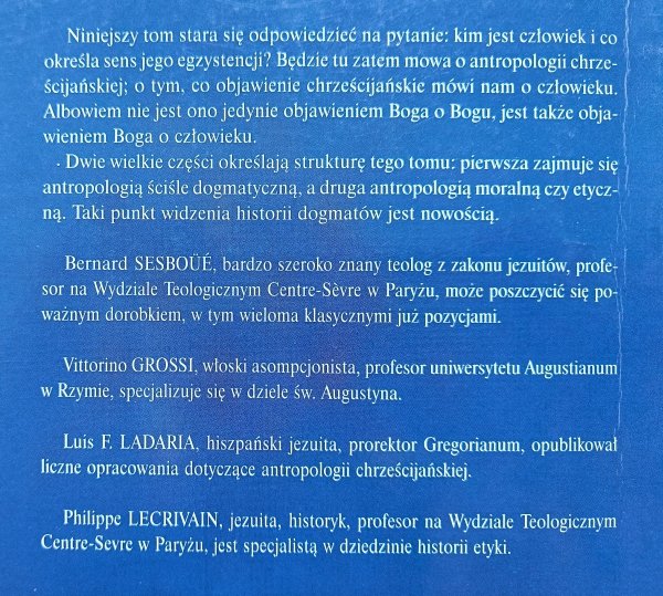 Historia dogmatów tom II: Człowiek i jego zbawienie