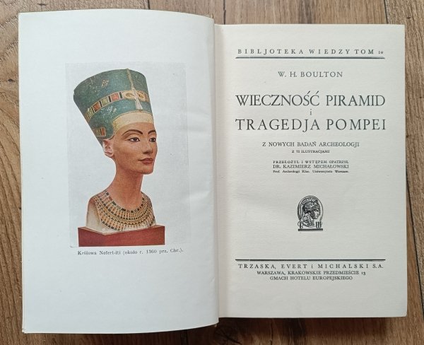 W.H. Boulton Wieczność piramid i tragedia Pompei / 1934