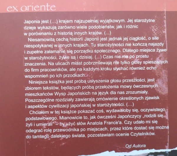 Maciej Kanert Starożytna Japonia. Miejsca, ludzie, historia