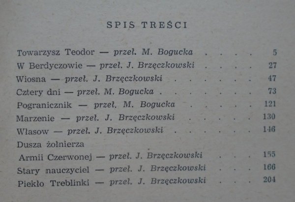 Wasyli Grossman • 9 opowiadań