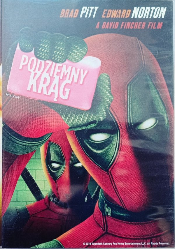 David Fincher Podziemny krąg DVD