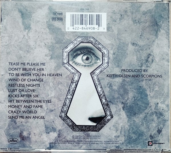 Scorpions Crazy World CD