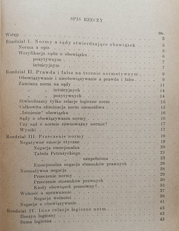Aleksander Witold Rudziński Z logiki norm
