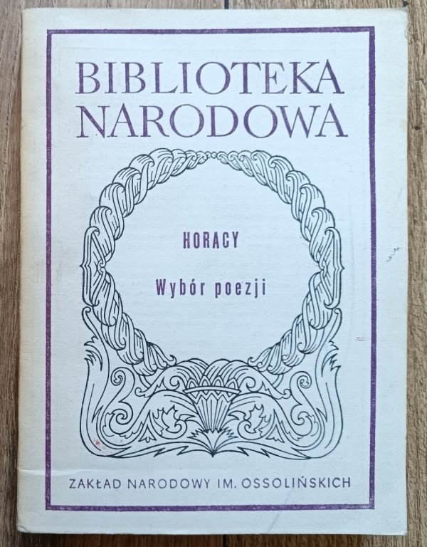 Horacy Wybór poezji