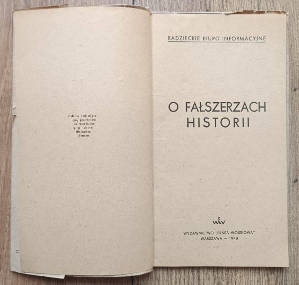 Radzieckie Biuro Informacyjne. O fałszerzach historii