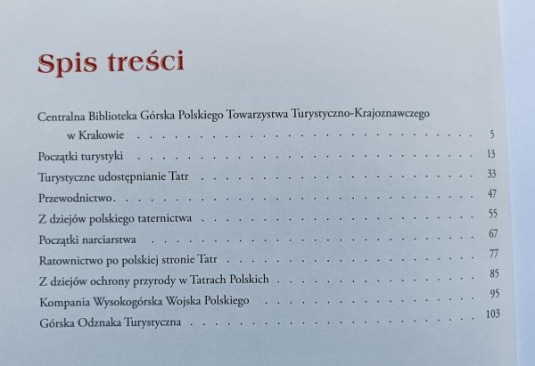 Źródła biją w Tatrach. Turystyka tatrzańska w zbiorach Centralnej Biblioteki Górskiej