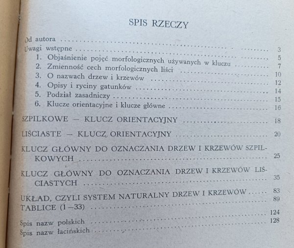 Władysław Szafer Drzewa i krzewy