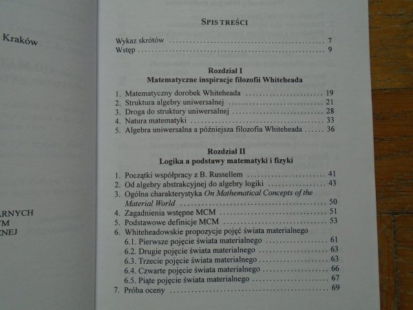Janusz Mączka • Od matematyki do filozofii. Twórcza droga Alfreda Northa Whiteheada