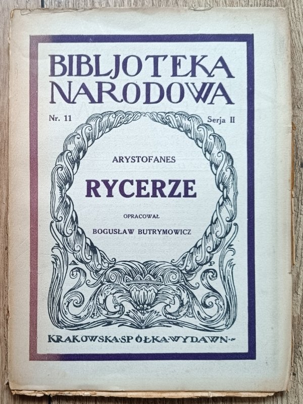 Arystofanes Rycerze