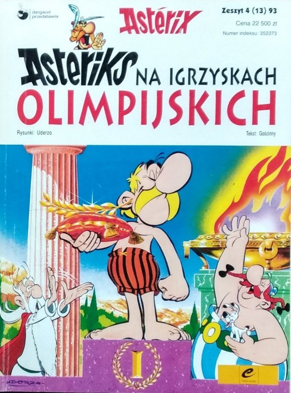 Gościnny, Uderzo • Asterix. Asteriks na igrzyskach olimpijskich. Zeszyt 4/93