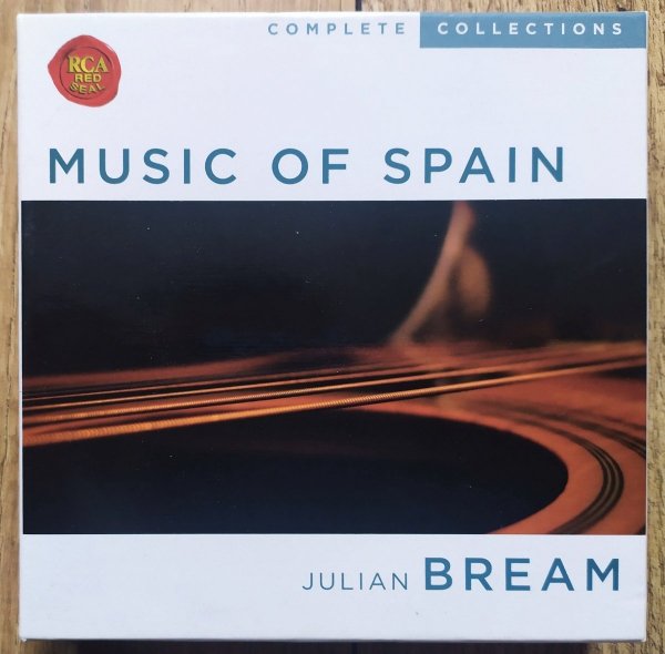 Julian Bream Music of Spain 6CD Box Set