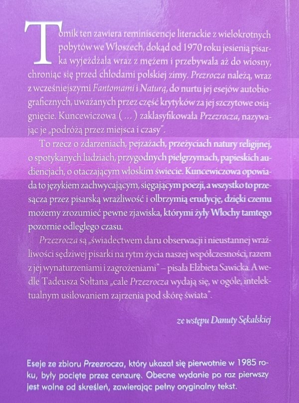 Maria Kuncewiczowa Notatki włoskie. Przezrocza