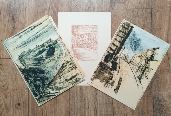 Sanok w grafice Tadeusza Turkowskiego / teka 12 grafik