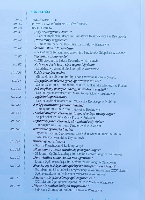 Gdy otworzyliśmy drzwi. Spotkania młodzieży ze Sprawiedliwymi Wśród Narodów Świata