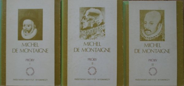 Michel De Montaigne • Próby [komplet]