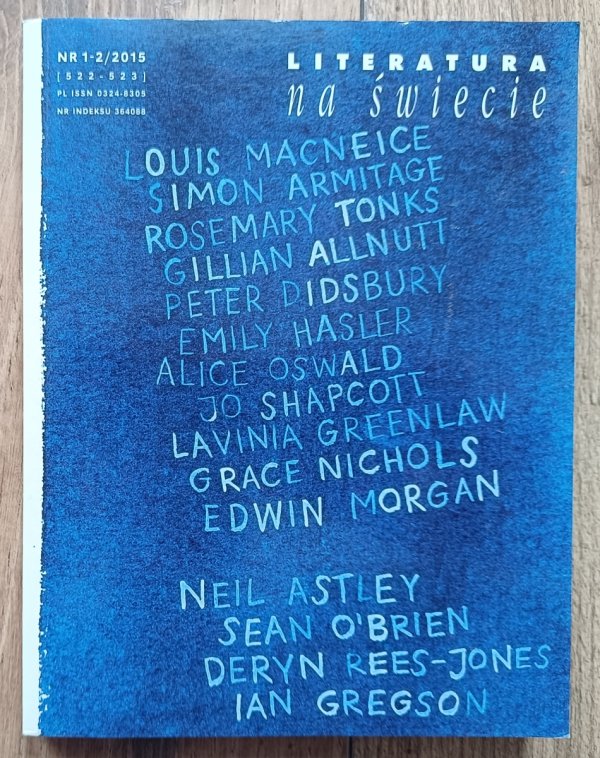 Literatura na Świecie 1-2/2015