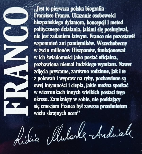 Lidia Mularska-Andziak Franco