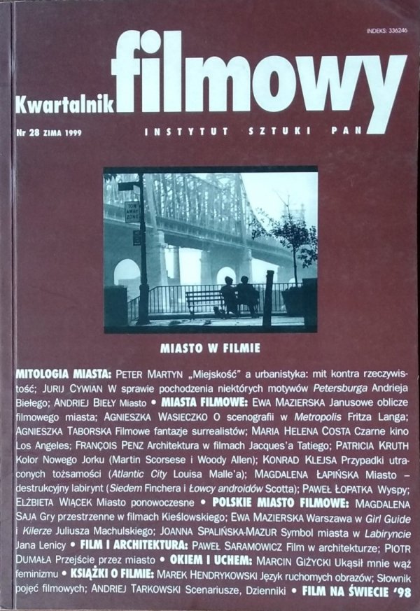 Kwartalnik filmowy 28 1999 • Miasto w filmie