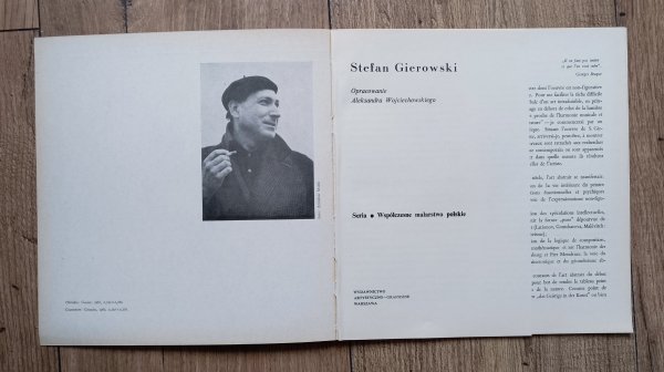 Stefan Gierowski / Współczesne malarstwo polskie