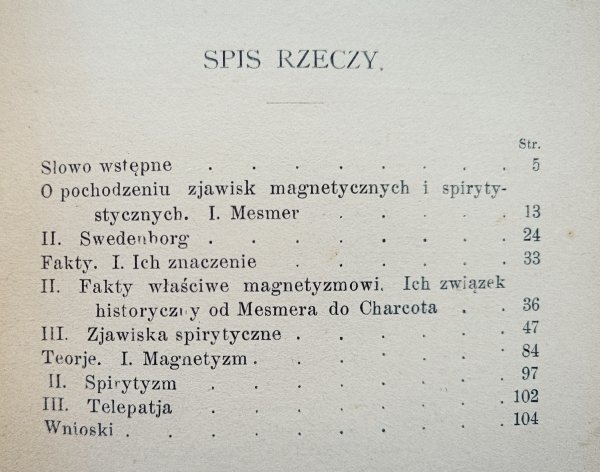 Gaston Danville Magnetyzm i spirytyzm