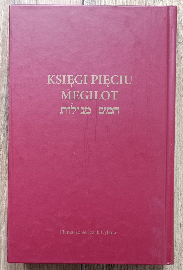 Izaak Cylkow Księgi Pięciu Megilot