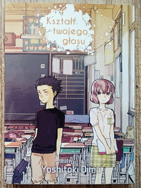 Yoshitoki Oima Kształt twojego głosu tom 1.