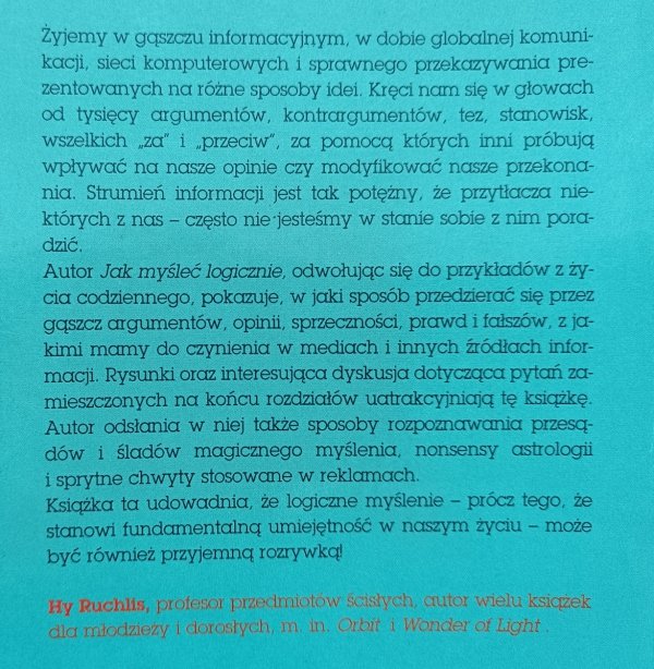 Hy Ruchlis Jak myśleć logicznie