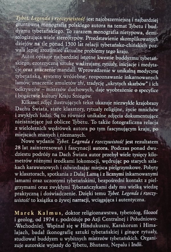 Marek Kalmus Tybet. Legenda i rzeczywistość