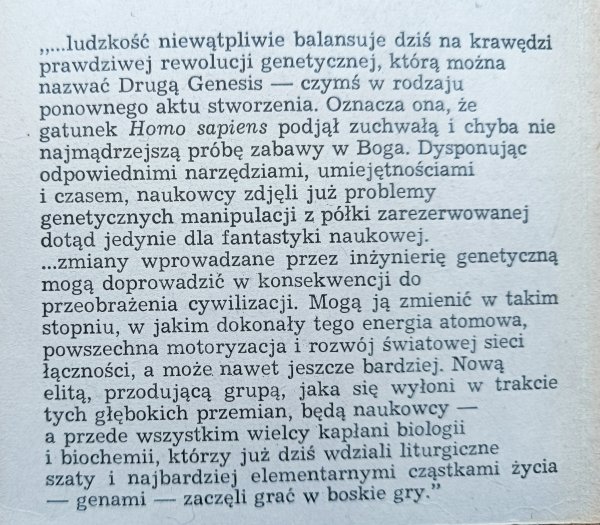 Robert Cooke Wyzwanie naturze. Nowy wspaniały świat inżynierii genetycznej