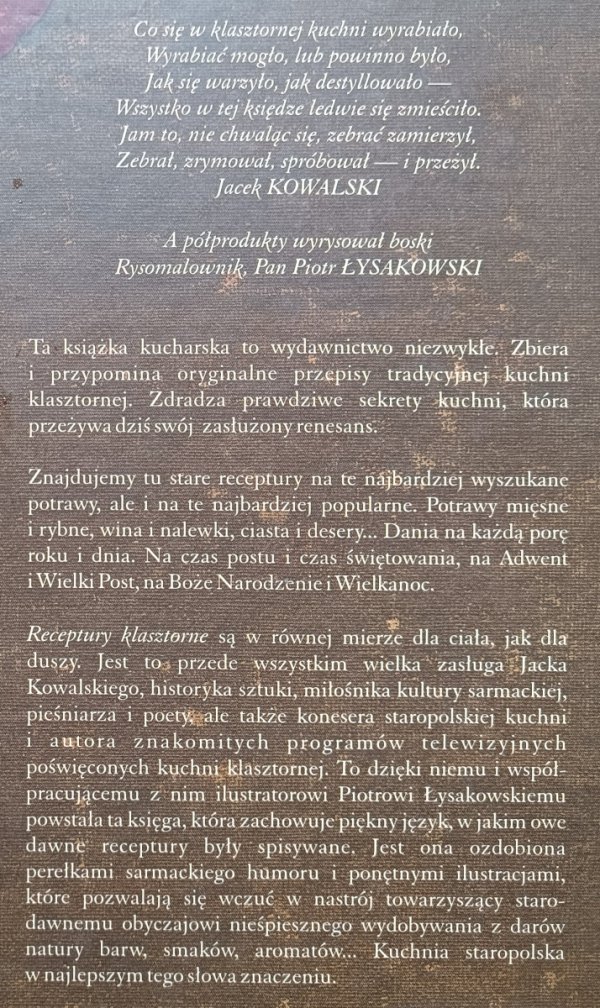 Receptury klasztorne dla duszy i ciała