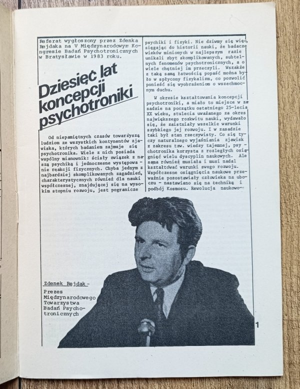 Trzecie Oko. Biuletyn Psychotronika nr 11/1984