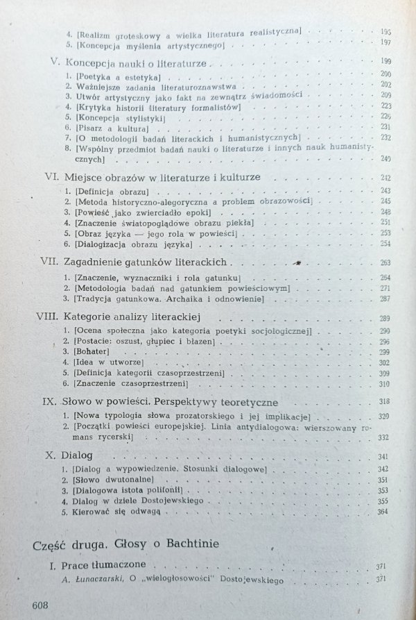 Bachtin. Dialog - język - literatura
