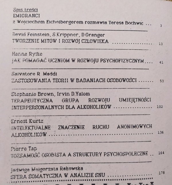 Nowiny psychologiczne 3-4/1989