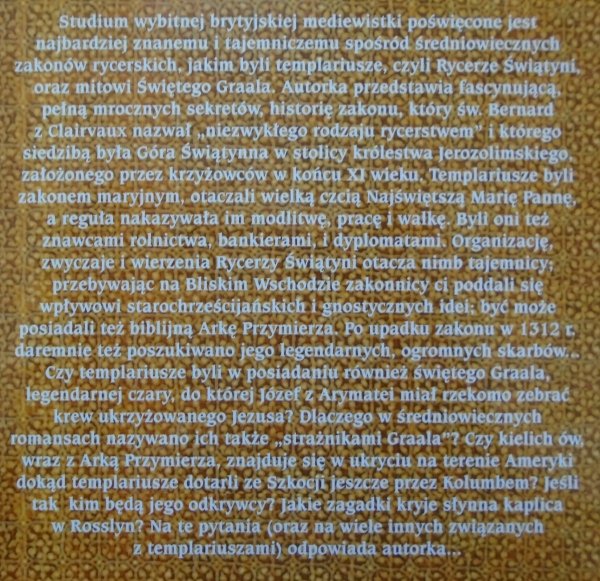 Karen Ralls • Templariusze i święty Graal