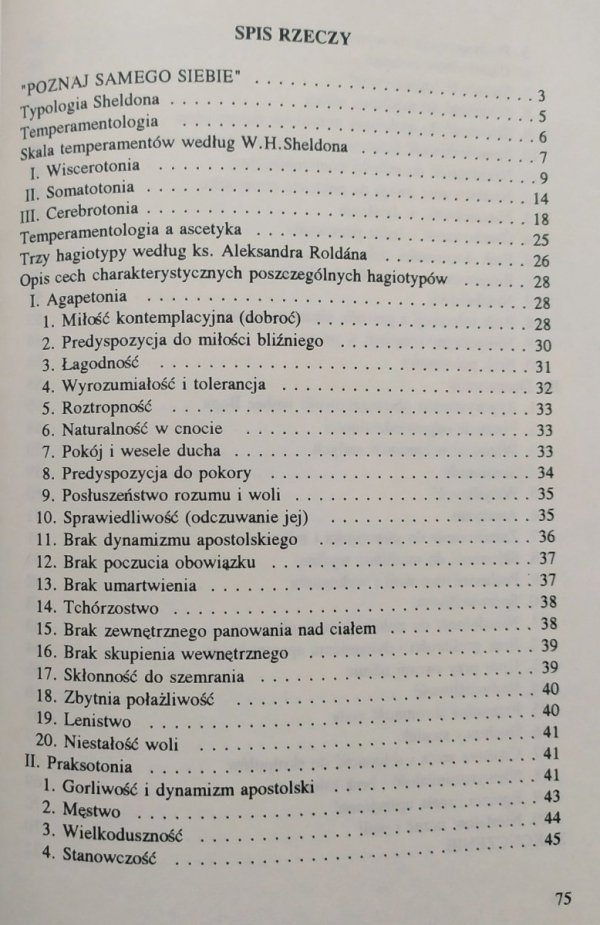 Efrem Bielecki Temperamentologia i ascetyka