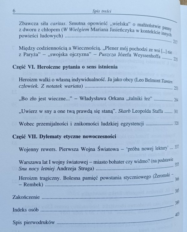 Maria Jolanta Olszewska Heroizm ludzkiego istnienia