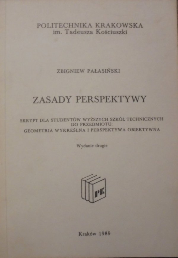 Zbigniew Pałasiński • Zasady perspektywy
