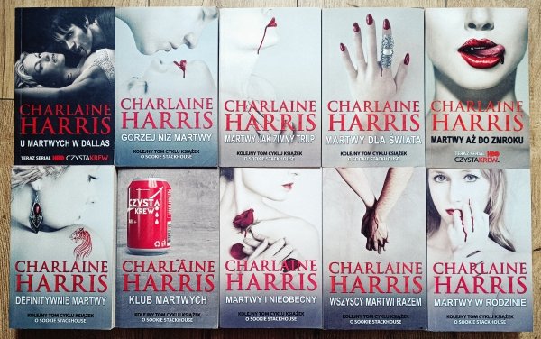 Charlaine Harris Czysta krew 10 tomów