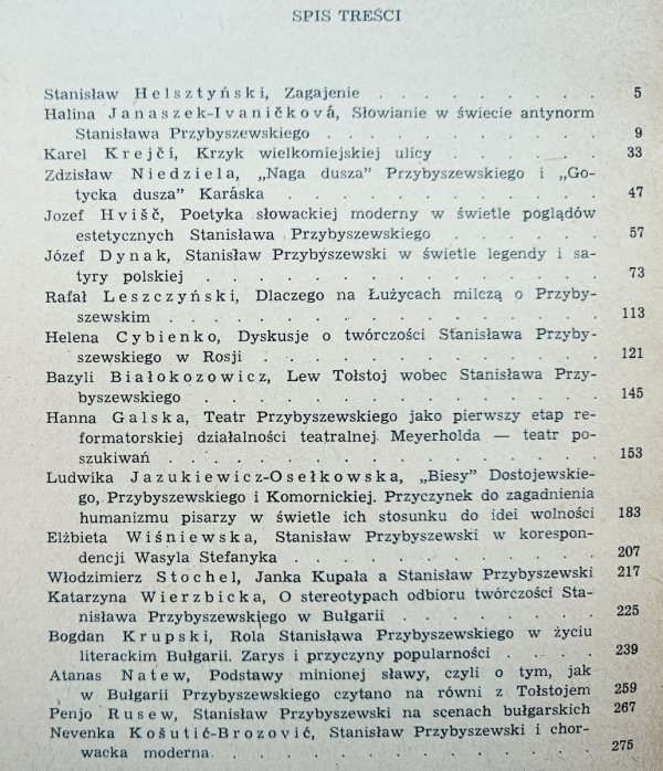 Słowianie w świecie antynorm Stanisława Przybyszewskiego